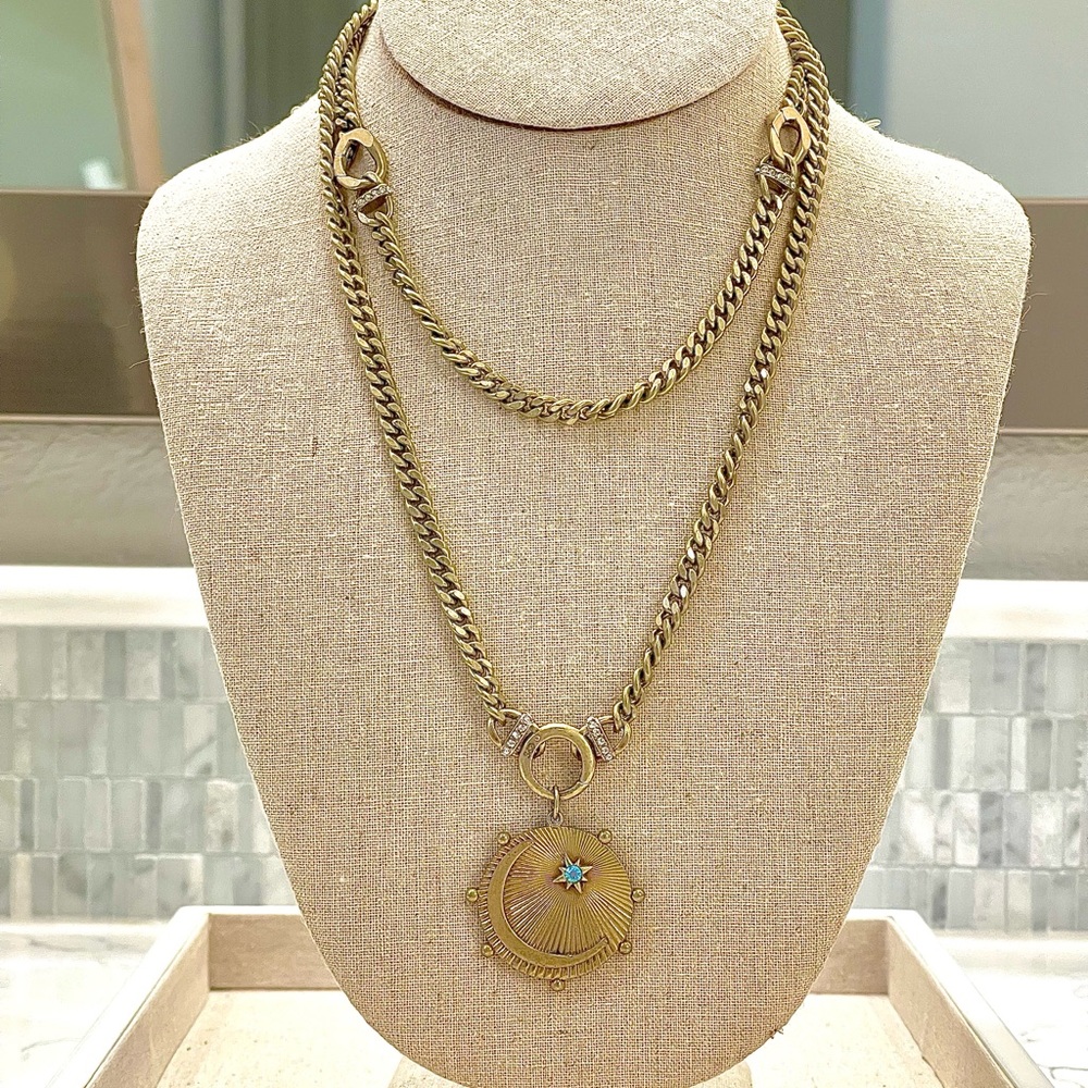Stella & Dot Convertible Pendant necklace